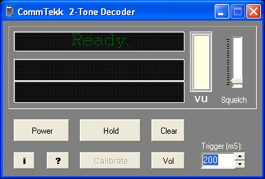 two-tone decoder screen